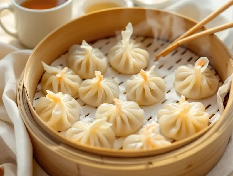 早茶里的虾饺